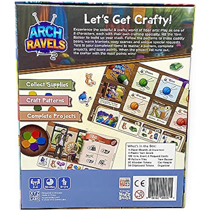 Asmodee XYZ Game Labs Arch Ravels the Board - Image 3