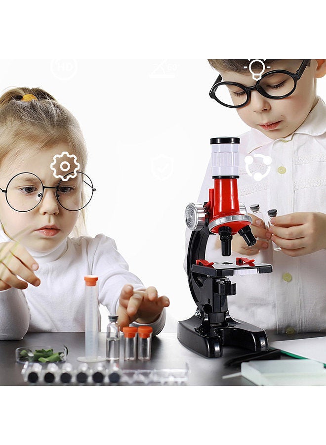 1200 Times Microscope Toys Primary School Biological Science Experiment Equipment Children Educational Toys Microscope Kit  - Image 5