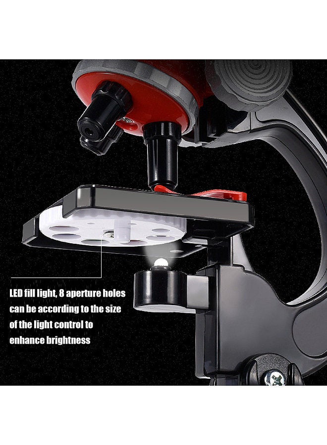 1200 Times Microscope Toys Primary School Biological Science Experiment Equipment Children Educational Toys Microscope Kit  - Image 4