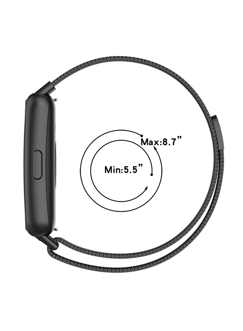 BGM Stainless Steel Milano Replacement Band For Huawei Band 7/7 NFC Grey  - Image 3