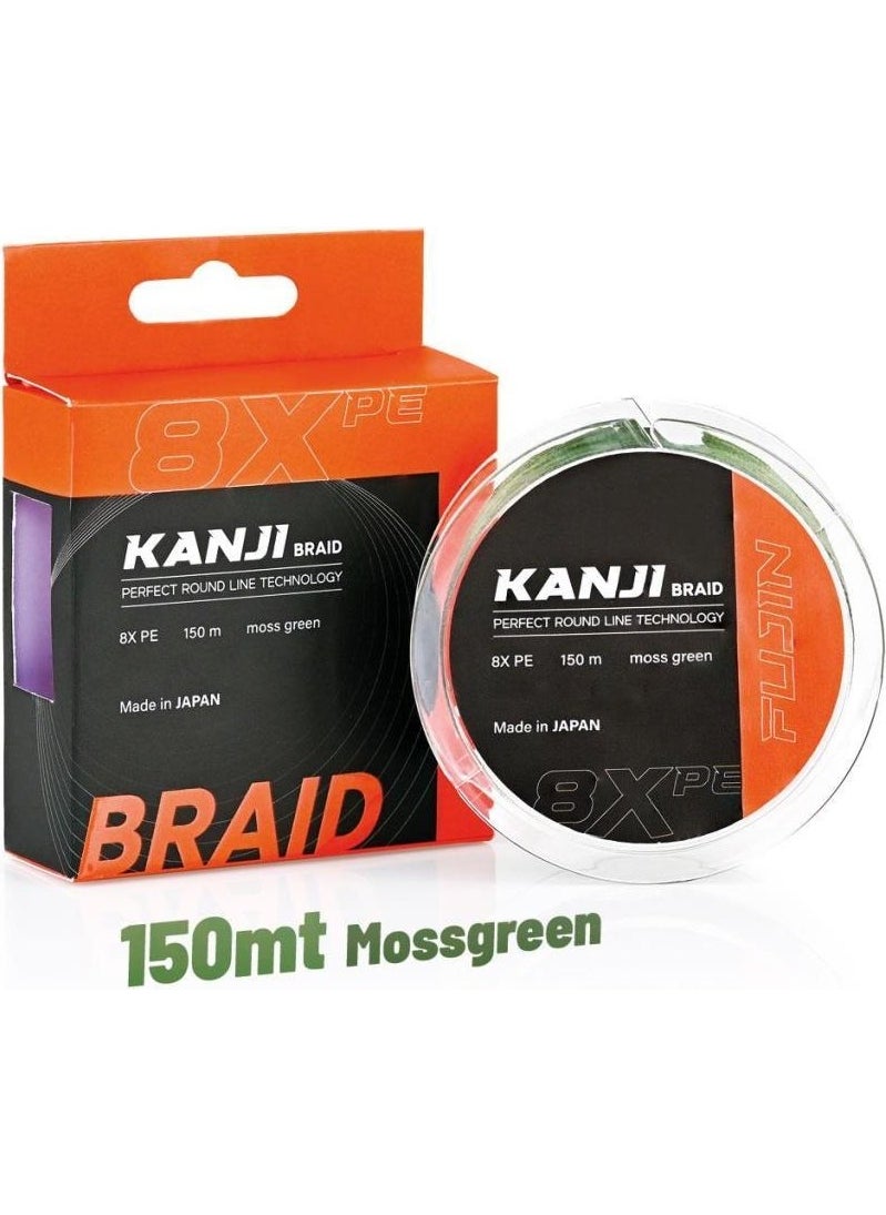 Kanji 8x 150MT 0.205MM Moss Green Rope Fishing Line - pzsku/Z9D21D281F7689EF3E02AZ/45/_/1737058682/8b4afd90-41d9-4243-980b-8c7573b2c83a