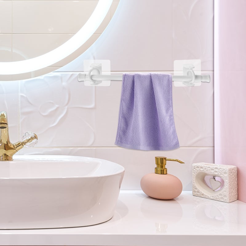 🚽 دعائم ستارة قابلة للسحب ومتينة للاستخدام في الحمام والخزانة - Image 3