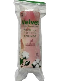 Velvet Multipurpose Rounded Cotton Pads Pack Of 70 Pcs - pzsku/Z9D21F5087D1D224F27E6Z/45/_/1727505821/228ea85d-459e-4a95-9525-fdd4f8c712cb