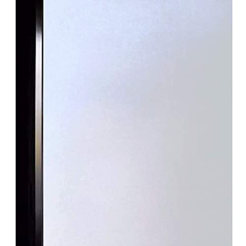 DUOFIRE Privacy Window Film Frosted Glass Film Matte White Static Cling Glass Film No Glue AntiUV Window Sticker Non Adhesive for Privacy Office Meeting Room Bathroom Living Room DS001W 472x787in