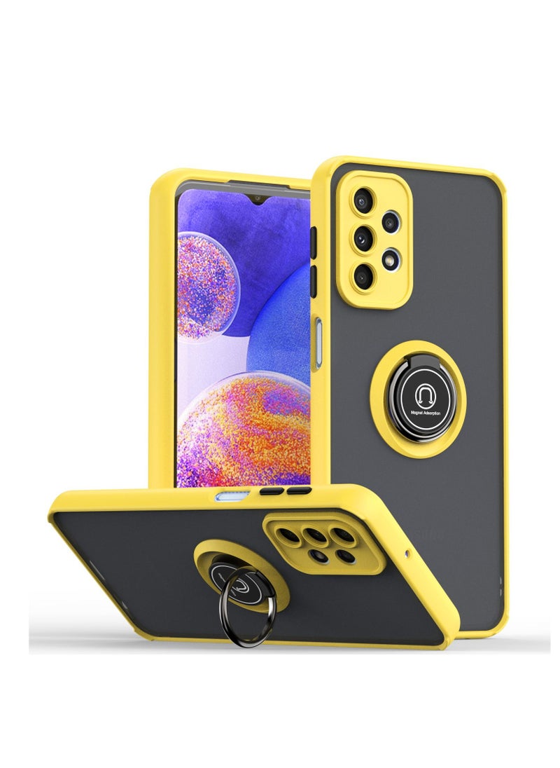 GULFLINK Back Cover Phone Protection Case For Samsung A23 Yellow  - Image 1