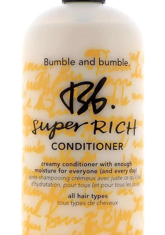 Bumble and bumble Super Rich Conditioner 1000ml - Moisturizing and Nourishing for All Hair Types - Image 1