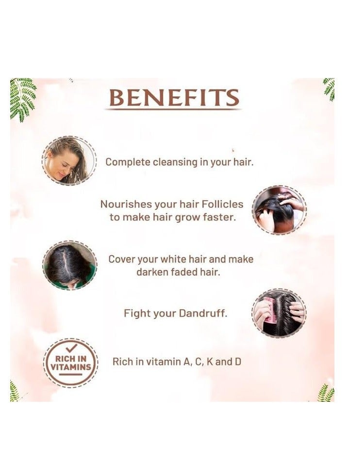 مملكة الإكسسوارات مسحوق شيكاكاي (50 جم) - نقي 100٪ | العناية الطبيعية بالشعر والبشرة | يعزز نمو الشعر ويقوي الجذور ويقلل من قشرة الرأس ويضيف لمعانا | ينظف البشرة بلطف - Image 4