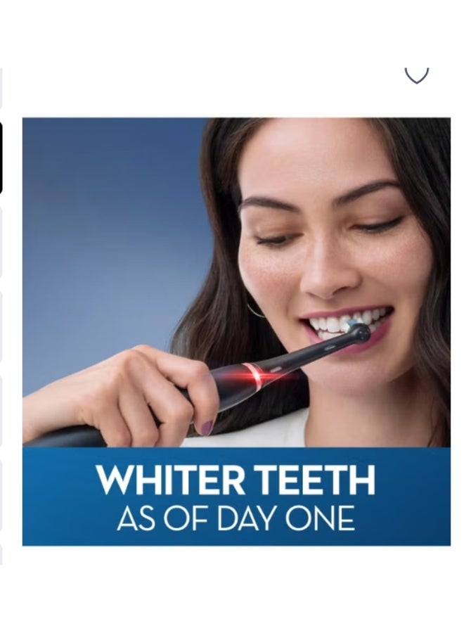 طقم فرشاة أسنان كهربائية قابلة لإعادة الشحن Oral-B Pro 3، أسود، مع حركة ثلاثية الأبعاد وحقيبة سفر