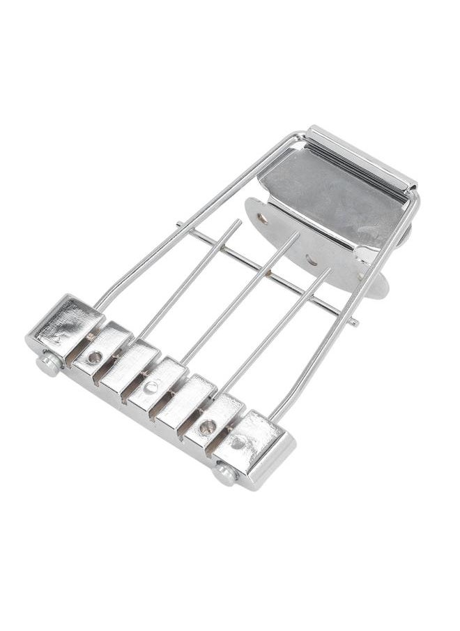 Thoraya - 6 String Guitar Trapeze Tailpiece Bridge Adjustable Metal Trapeze Tailpiece Bridge for Archtop Jazz Bass Guitar Parts - Image 1