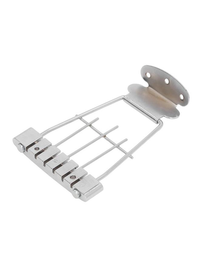 Thoraya - 6 String Guitar Trapeze Tailpiece Bridge Adjustable Metal Trapeze Tailpiece Bridge for Archtop Jazz Bass Guitar Parts - Image 1
