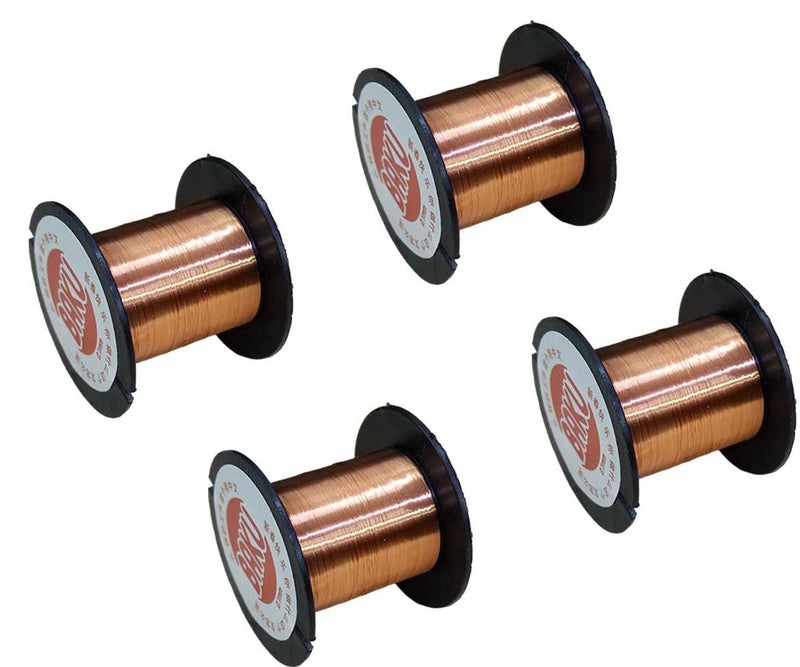 anonymous �0.1mm PCB Link Jumper Wire Copper Soldering Wire Maintenance Jump Line for Mobile Phone Computer PCB Welding Repair Tools Pack Of 2 - Image 1