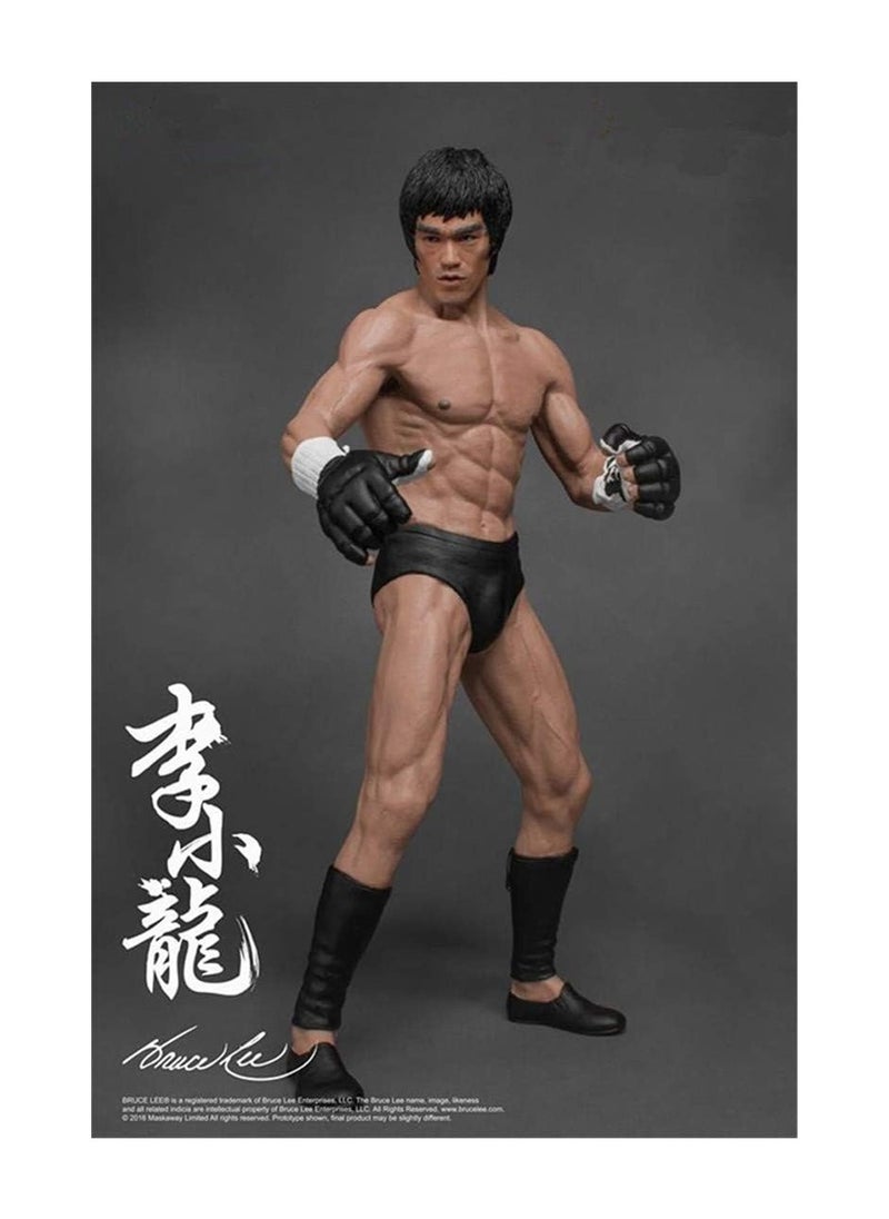 Generic - 19CM Anime Limited Edition Bruce Lee Character Model Toy Ornament Collectible - Image 1