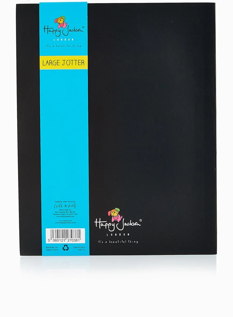 Happy Jackson Large Jotter Notebook