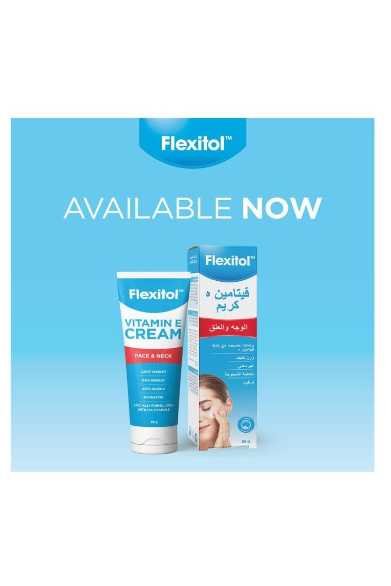 Flexitol Flexitol Vitamin E Cream 85G, Non greasy, Anti-ageing, Hydrating, Specially formulated with 15% Vitamin E - Image 3