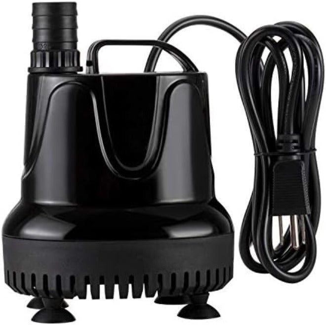 hygger 215 GPH Quick Water Change Aquarium Pump Submersible Fountain Water Pump Fish Tank Pond Drain Transfer Pump with 2 Adaptors - Image 4