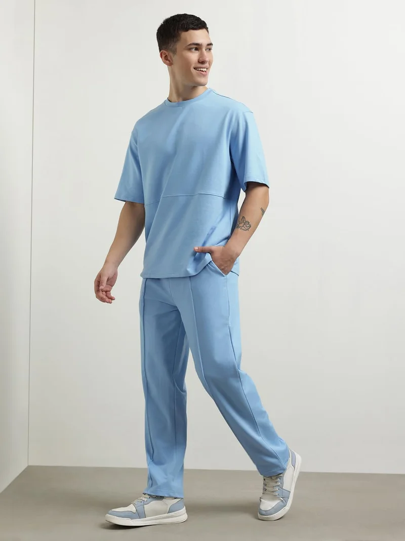 نوبيرو Co-Ord Set for Men in Powder Blue