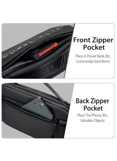 ARCTIC HUNTER Business Travel Waist Money Bag, Durable Lightweight Phone Pack for Men  - Image 5