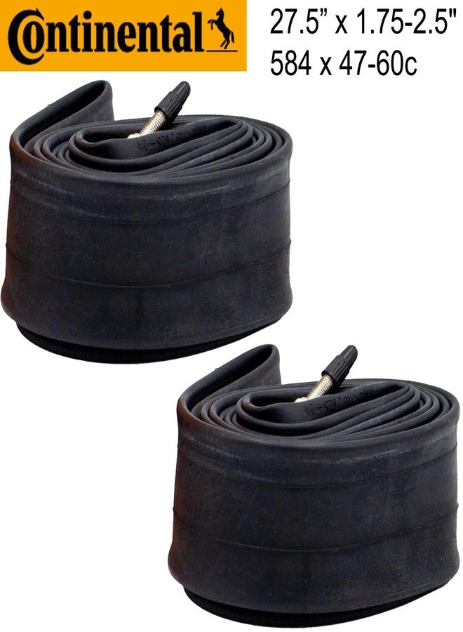 Continental MTB 27.5x1.75-2.5" / 584x47-60c Inner Tubes - 42mm Presta Valve (Pack of 2 Bulk) - Image 2