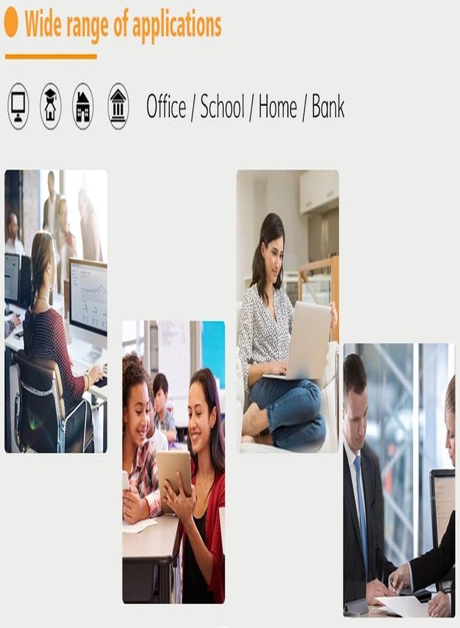 Feinerman 20x30 Inch Wall-Hanging Roll-Up Blackboard Wooden Chalkboard for Kids Home Study, Teaching Board, Writing Board, Durable Wooden Black Board for Classroom and Office Use - Image 4