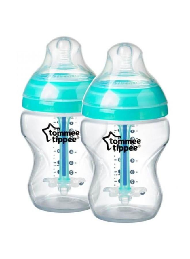 tommee tippee Advanced Anti-Colic Bottle 2x260ml - Image 2