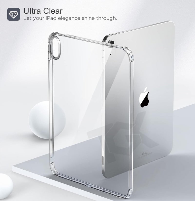 TGK Transparent Back Cover for Ipad 10Th Gen 10.9 Inch 2022 (A2757 / A2777 / A2696) iPad A16 11.0 inch 2025 Case - Image 4