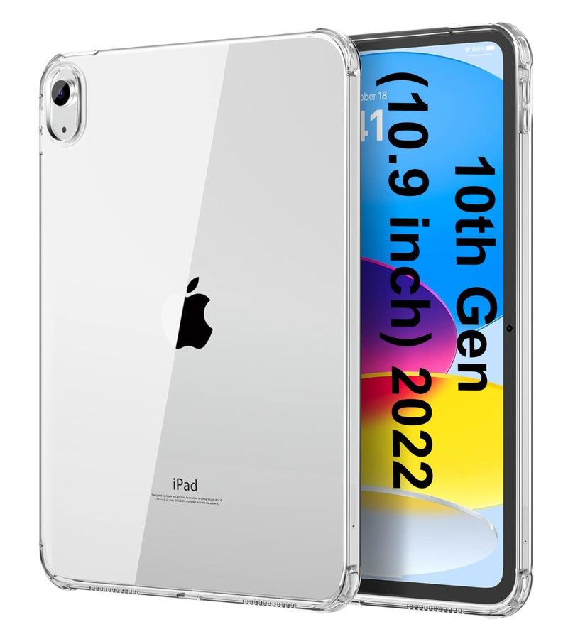 TGK Transparent Back Cover for Ipad 10Th Gen 10.9 Inch 2022 (A2757 / A2777 / A2696) iPad A16 11.0 inch 2025 Case - Image 1