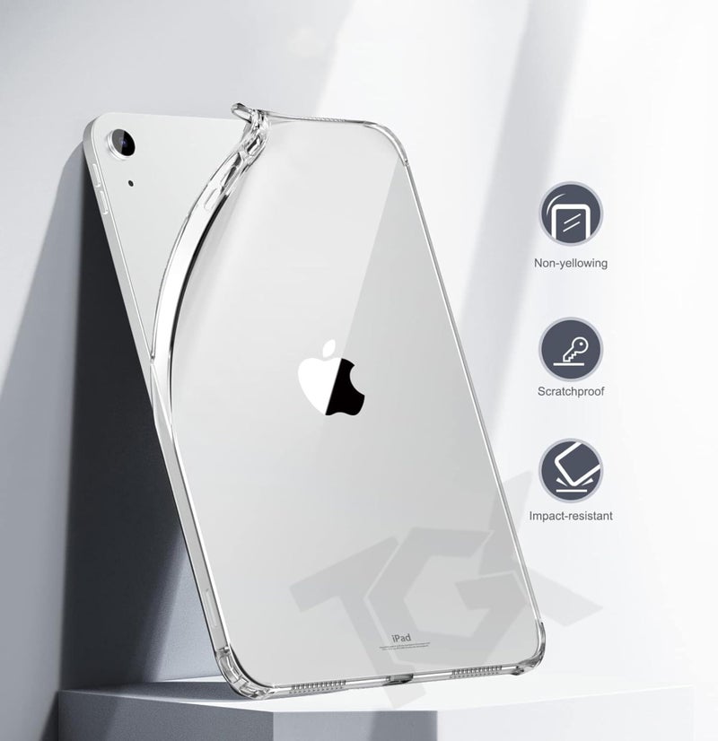 TGK Transparent Back Cover for Ipad 10Th Gen 10.9 Inch 2022 (A2757 / A2777 / A2696) iPad A16 11.0 inch 2025 Case - Image 3
