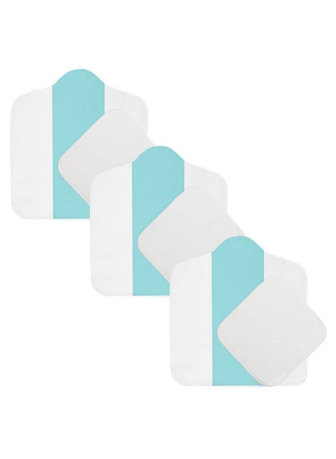 سوبربوتمز مجموعة من 3 قطع من وسادات دراي فيل - مناديل نقع/حشوة حفاضات قماشية من سوبربوتومز فري سايز أونو للأطفال - Image 1