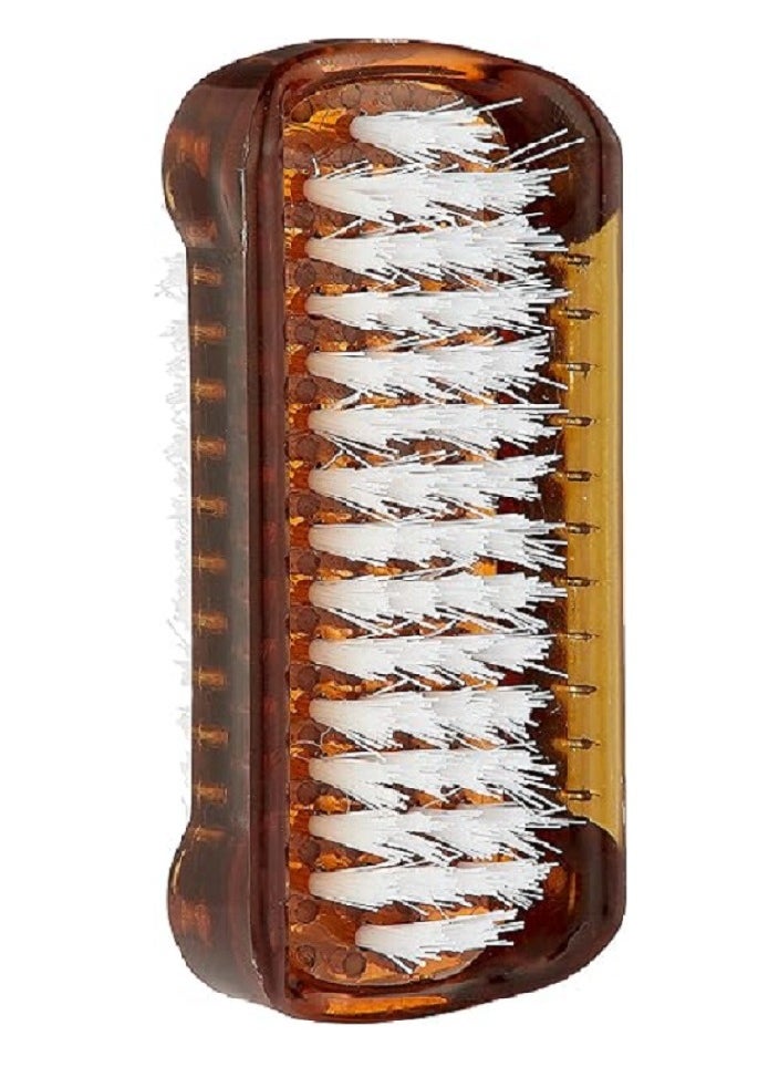 Nascita Professional Double Sided Nail Care Brush - Brown 03  - Image 1