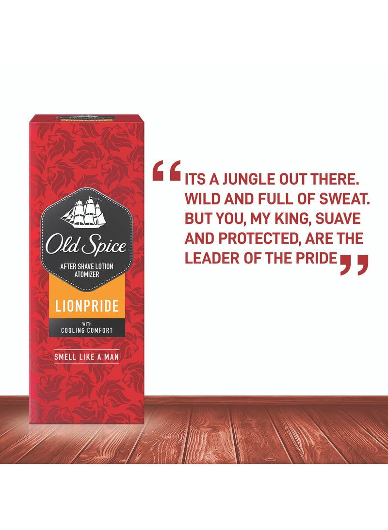 Old Spice لوشن ما بعد الحلاقة ليونبرايد من أولد سبايس، 100 مل - Image 3
