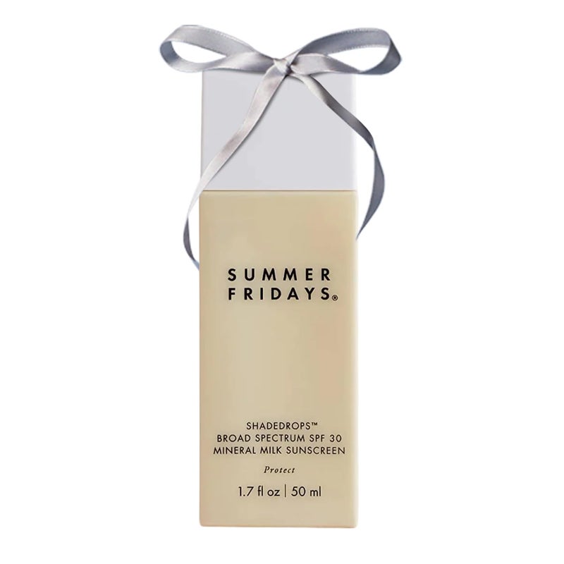 Summer Fridays ShadeDrops Broad Spectrum SPF 30 Mineral Milk Face Sunscreen with Zinc Oxide - Lightweight, Moisturizing Formula with a Soft, Natural Finish (1.7 Fl Oz) - Image 1