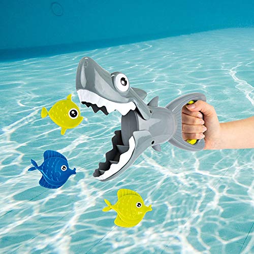 UMKYTOYS لعبة صيد السمك في الحمام من UMKYTOYS للأطفال الصغار، ألعاب حمام للأطفال، سمكة القرش - Image 2