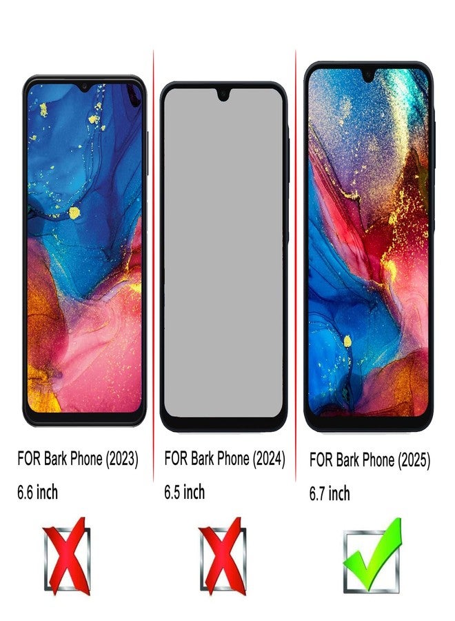 beukei (3 Pack Designed for Bark Phone (2025) Screen Protector Tempered Glass, Anti Scratch, Bubble Free, 9H Hardness - Image 2
