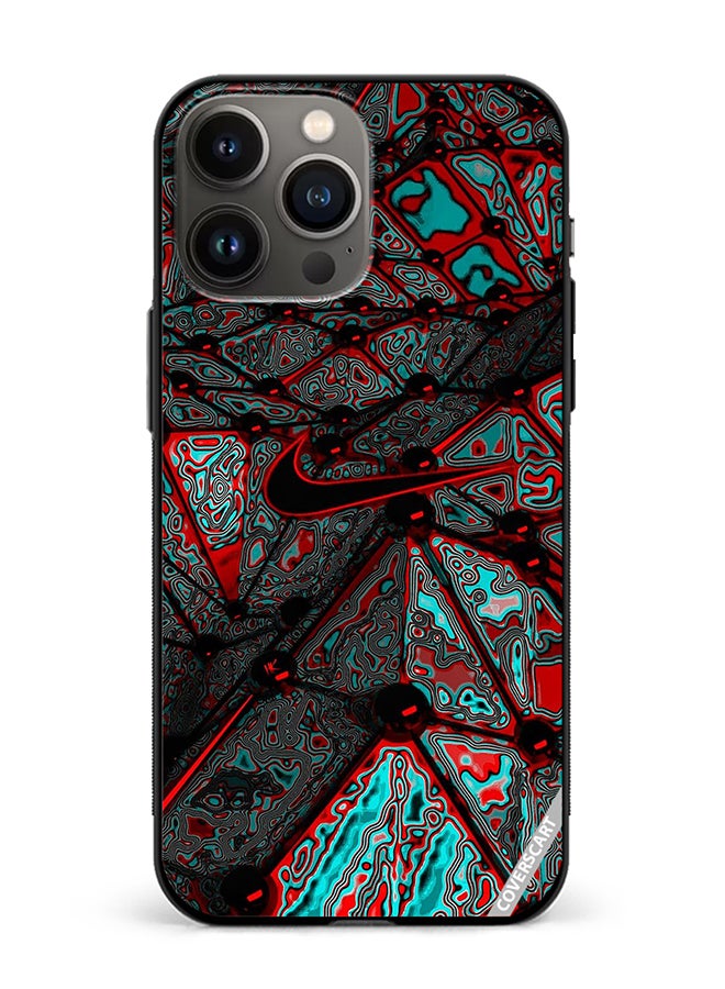 COVERSCART Protective Case Cover For Apple iPhone 13 Pro Max Nike Design Multicolour