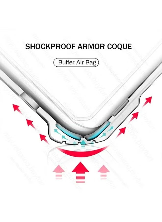 Infinix Zero 30 4G Mobile Phone Case Cover, Ultra-Thin Lightweight Cover Soft TPU Bumper + Acrylic Clear Back Case Cover - Image 3