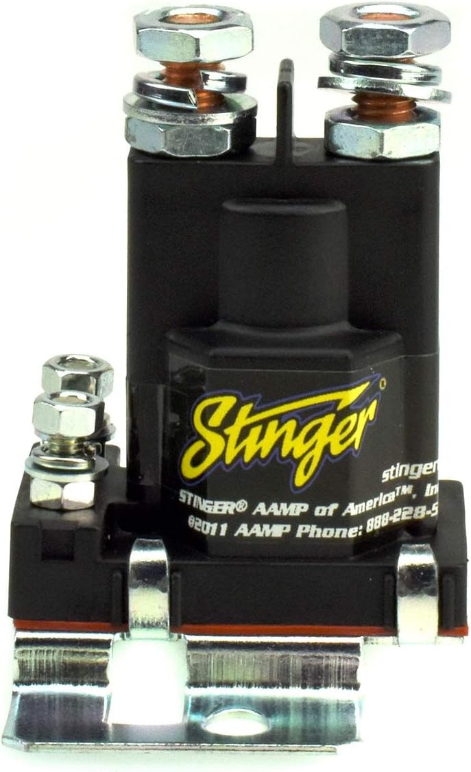 STINGER SGP38 80-AMP Battery Isolator and Relay,BLACK - Image 3