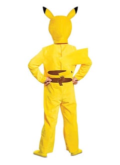 Party Centre Pikachu Costume for Toddler, Official Pokemon Costume Hooded Jumpsuit  - Image 2