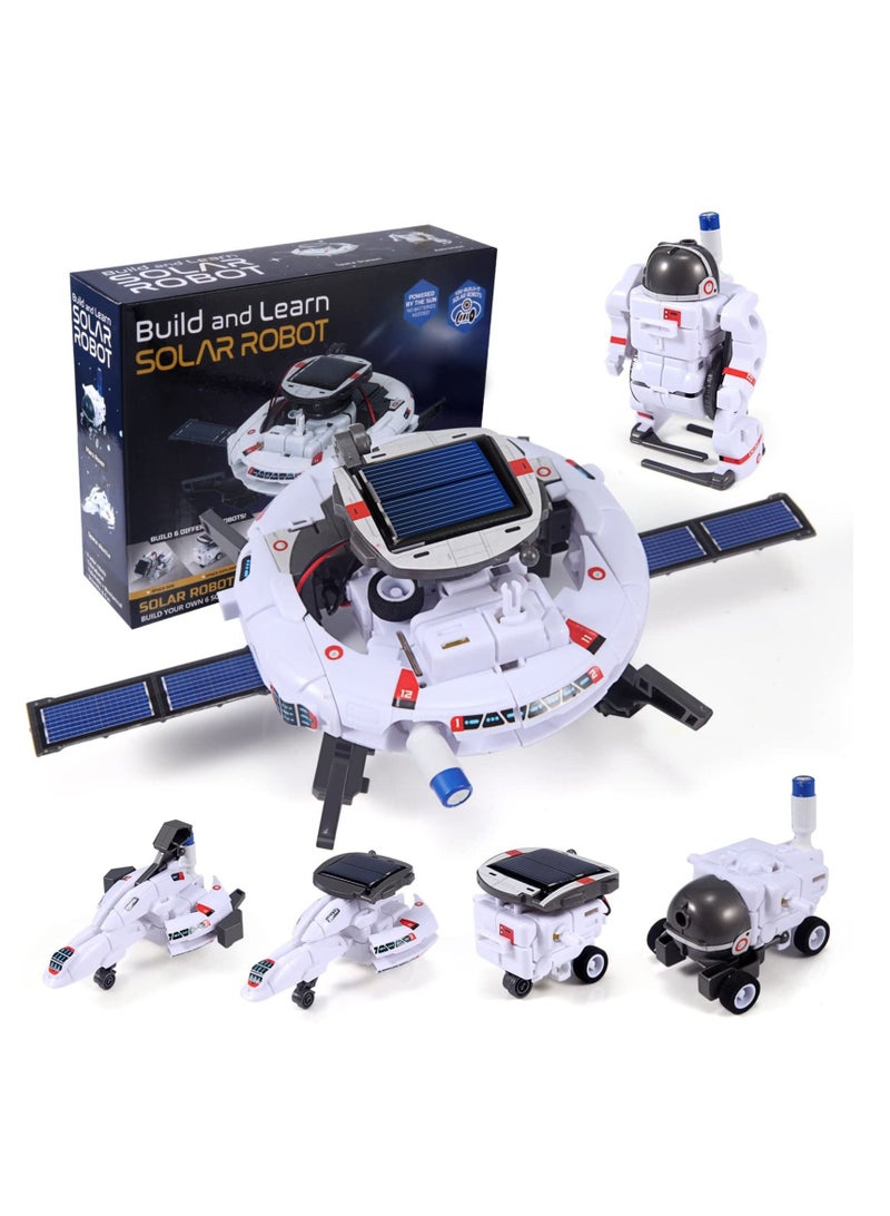 SYOSI Projects Toys for Kids Ages 8 12 Solar Robot Science Kits Gifts for 8 14 Year Old Teen Boys Girls 120Pcs Building Experiments for Teenage Ages 9 10 11 13 - Image 1