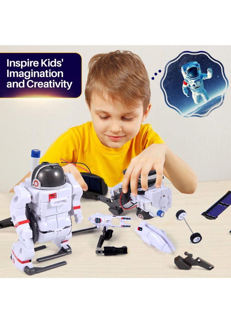 SYOSI Projects Toys for Kids Ages 8 12 Solar Robot Science Kits Gifts for 8 14 Year Old Teen Boys Girls 120Pcs Building Experiments for Teenage Ages 9 10 11 13 - Image 5