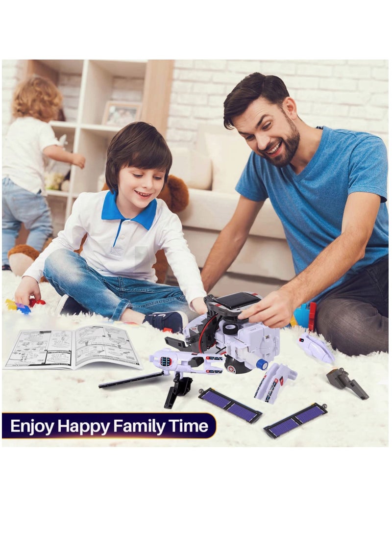 SYOSI Projects Toys for Kids Ages 8 12 Solar Robot Science Kits Gifts for 8 14 Year Old Teen Boys Girls 120Pcs Building Experiments for Teenage Ages 9 10 11 13 - Image 3