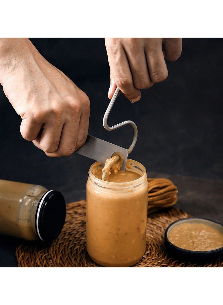Stainless steel peanut butter mixer, food grade material, butter sauce mixer, kitchen gadgets - Image 1