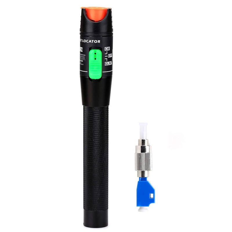 KELUSHI 30KM Aluminium Visual Fault Locator Fiber r Detector Meter Universal Connector FC Male to LC Female Adapter for CATV Telecommunications - Image 1