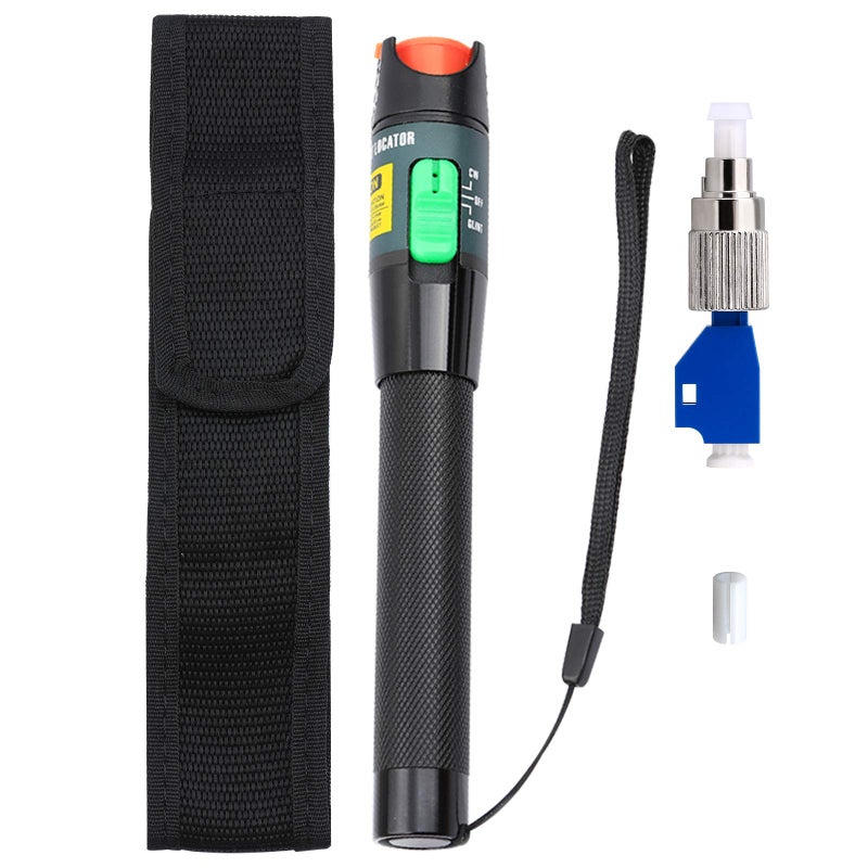 KELUSHI 30KM Aluminium Visual Fault Locator Fiber r Detector Meter Universal Connector FC Male to LC Female Adapter for CATV Telecommunications - Image 2