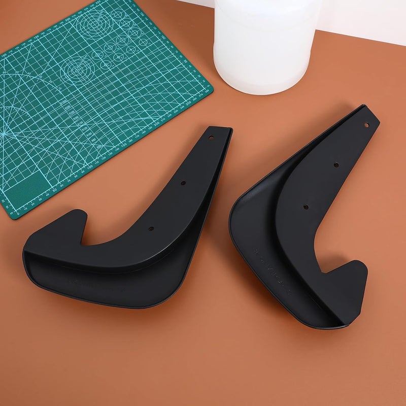 4pcs Universal Car Mud Flaps Set Front and Rear Wheel Mud Guards Splash Guards Protective Mudguards for Automotive Exterior Accessories - Image 3