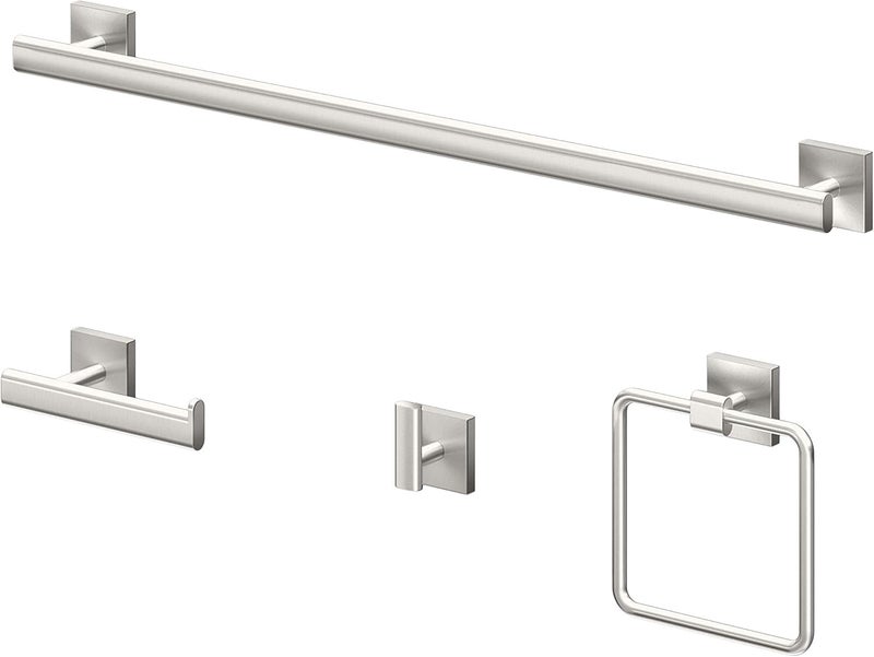 Gatco 4073 Elevate Euro Tissue Holder Satin Nickel - Image 2
