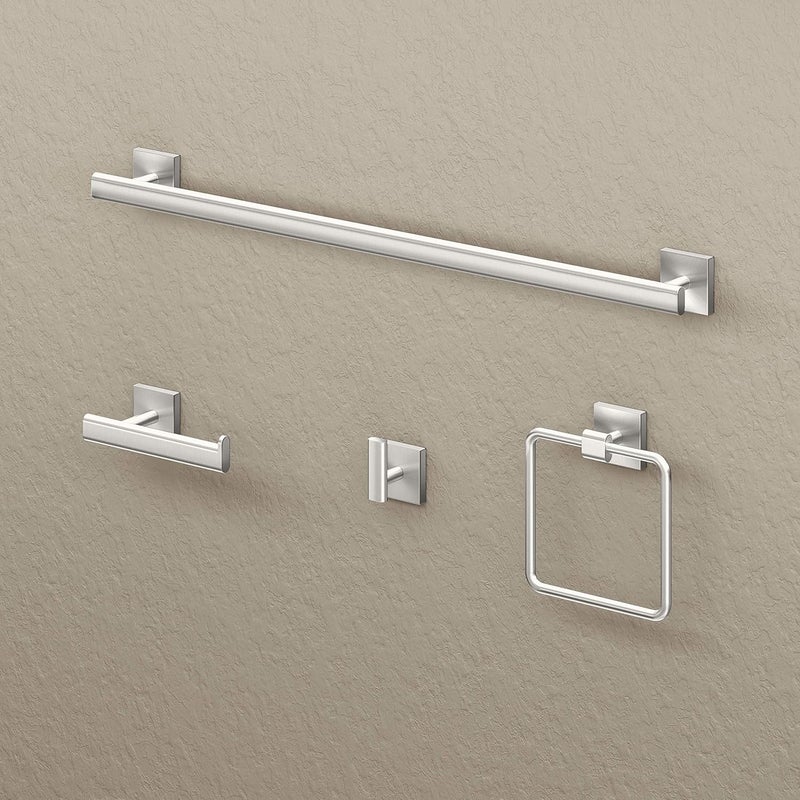 Gatco 4073 Elevate Euro Tissue Holder Satin Nickel - Image 3