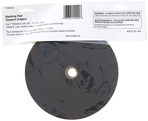 Makita - 7 Hook And Loop Back Up Pad (743052-5) - Image 2