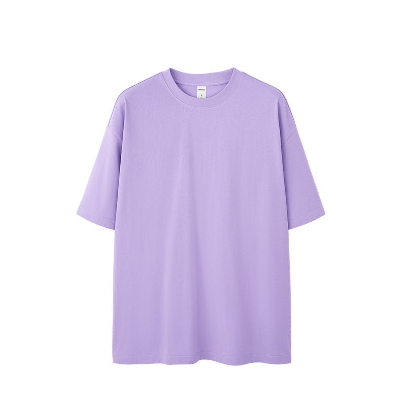 Jie Zhan'S Careful Selection | 260G Macaron Heavyweight Trendy Brand Men'S T-Shirt 2026 Spring And Style Solona Drop Shoulder Short Sleeves - Image 1
