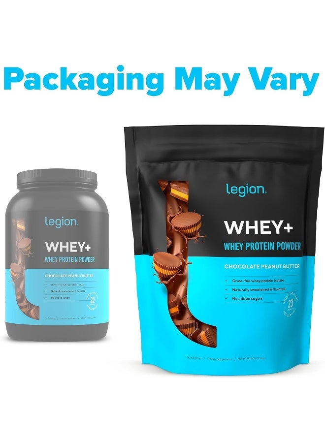 Legion Whey+ Whey Protein Powder (Chocolate Peanut Butter) - Image 3