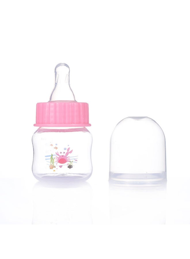 Newborn Baby Standard Caliber 50ml Bottle Horizontal Anti-fall Pet Bottle Mother And Baby Supplies